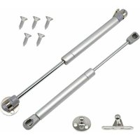 Set of 2 Gas Springs, 60N/6 kg Furniture Spring Gas Dampers, Soft Close Hinges, Hydraulic Cabinet Struts