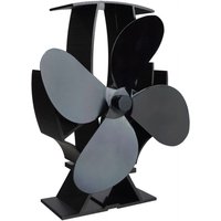 Sf-sf Superfast Semi-heated Stove Fan - Satin Black Sf-sf Superfast Semi-heated Stove Fan - Satin Black
