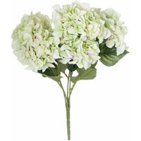 Shabby Hydrangea Bouquet Artificial Flower - Plastic - L47 x W47 x H58 cm - Green