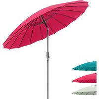 Shanghai Parasol With Tilt 2.6m - Raspberry