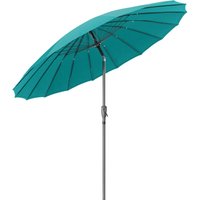 Shanghai Parasol With Tilt 2.6m - Turquoise