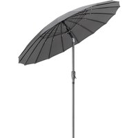 Shanghai Parasol With Tilt 2m - Grey