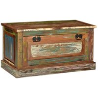 Shoe Storage Bench Solid Reclaimed Wood vidaXL