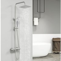 Sky Bathroom - Exposed Thermostatic Mixer Shower Set With Shower Head 200mm