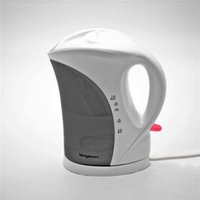 Small Cordless Lightweight Electric Kettle 900w 1 Litre In White Cheap And Cheerful With Boil Dry Safety Cut Out, Pilot Light And Water Level Gauge Small Cordless Lightweight Electric Kettle 900w 1 Litre In White Cheap And Cheerful With Boil Dry Safety Cut Out, Pilot Light And Water Level Gauge