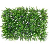 Garden Mile - Smart Garden 60 x 40cm Boxwood Leaf Screening Panel Wall Cover Faux Trellis Mat