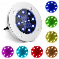 Solar Garden Lamp Toolight P60056 12 Grey Led