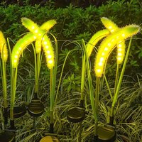 Solar Garden Reed Light Strip, IP65 Waterproof, Suitable for Lawn, Driveway, Patio, Balcony, Landscape Decoration (3/9 LED Pack)