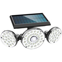 Solar Lights Outdoor, 70 LED Solar Light Outdoor with Motion Sensor, IP65 Waterproof, 360° Rotatable Solar Wall Light for Garden Balcony