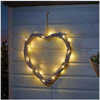 Solar Power In-lit Firefly Heart Rustic Heart Hanging Wreath Outdoor Light Up Ornamental Heart Garden Decoration Wall Fence Lighting Visit The Garden Mile Store Solar Power In-lit Firefly Heart Rustic Heart Hanging Wreath Outdoor Light Up Ornamental Heart Garden Decoration Wall Fence Lighting Visit The Garden Mile Store