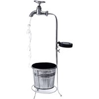 Solar Powered Water Faucet Lights Waterproof led Planter Lamp for Patio Pathway Walkway Lawn Garden