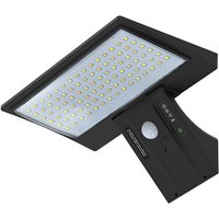 Solar Security Lights, Outdoor Waterproof Solar Floodlights with Motion Sensor, 2600mAh High Capacity 90 led Solar Powered Wall Lights for Porch,