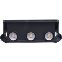 Solar Wall Light Outdoor Up-Down Lighting led Lamp Washing Lights for Courtyard Garden 6