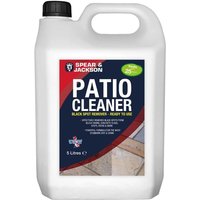 Spearandjackson - Black Spot Remover 5 Litre Cleaner - Ready to Use for Natural stone, Concrete, Paving slabs, Indian Sandstone and Limestone