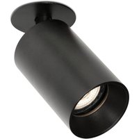 Faro Stan - Recessed Ceiling Light Black 1x GU10