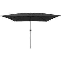 Garden Parasol Anthracite, Black 295 x 295 x 245 cm Vidaxl