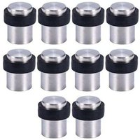 Stainless steel door stops, 10 x 4.5 cm, door stoppers