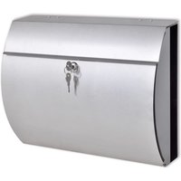 Stainless Steel Mailbox Vidaxl