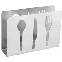 Linghhang - Stainless Steel Napkin Holder, Modern Art Napkin Holder, Vertical Napkin Rack