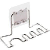 Linghhang - Stainless Steel Wall Mounted Toothbrush Holder, Bathroom Hanging Storage Rack