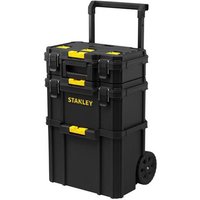 Stanley Mobile Rolling Toolbox 3 Section Portable Tool Box STA183319 STST83319-1