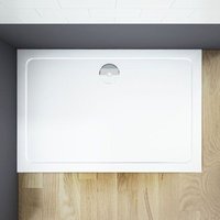 1400x700mm Rectangle Quadrant Slimline Walk in Wet Romm Stone Resin Shower Tray Base