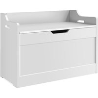 Briefness - Storage Ottoman Chest Toy Box Bedding Blanket Box Large Wooden Stool Bench Shelf