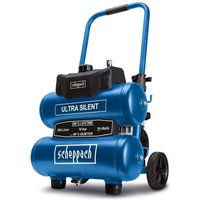 Scheppach - Super silenced air compressor 20 lt 10 bar hc20si-twin