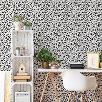 Superfresco Easy - Superfresco Dalmatian Black White Mono Wallpaper Animal Print Paste The Wall Superfresco Easy - Superfresco Dalmatian Black White Mono Wallpaper Animal Print Paste The Wall