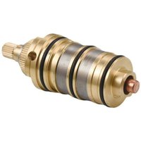 Thermostatic cartridge and brass handle for bath/shower, for shower mixer bar, shower mixer cartridge