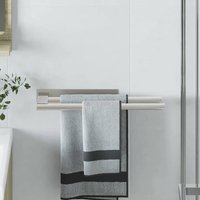 Towel Rack Silver 40 x 9 x 4 cm Stainless steel Vidaxl