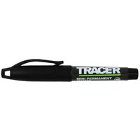 TRACER Mini Permanent Marker Pen Black Multi Material Marking Tool AMM100