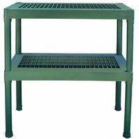 Palram - Greenhouse Staging Two Tier Staging - L79.7 x W39.8 x H85.1 cm