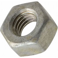 UNC Hex Nut 3/8 inch - Galv Mild Steel - BS 1768 - Tapped Oversize