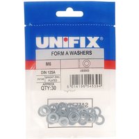 Unifix Form A Washers DIN 125A HV140 BZP - M12 (13.0) - Box of 100