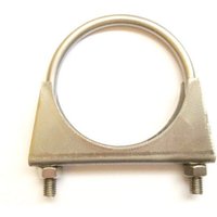 Graphskill - Universal Exhaust pipe clamp + U-bolt - 67 mm - T304 Stainless Steel