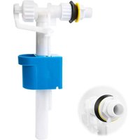 Universal G1/2" toilet cistern fill valve - For low or high cisterns - Adjustable water quantity - Water saving - Quiet