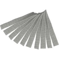 10x Filter compatible with Daikin CTXS70JVLT, CTXS60JVLT Air Conditioner, Heat Pump - Photocatalytic, 25.5 x 4 x 0.4 cm, Without Frame - Vhbw
