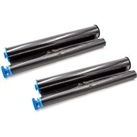 vhbw 2-Pack Thermal Fax Ribbon compatible with Sagem Phonefax 431, 440 I Fax Machine - Compatible Fax Roll 45m Without Chip