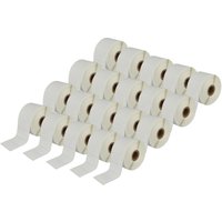 Vhbw - 20x Label Roll 51mm x 26mm (1552 Label) Replacement for Brother RD-S05E1 for Label Maker