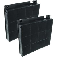 vhbw 2x Activated Carbon Filter compatible with AEG DI9814-M, DI8890A/S, DIB4950M, DIB5160HM, DIE5960HG, DIK7190HG, DK4360-M Extractor Hood
