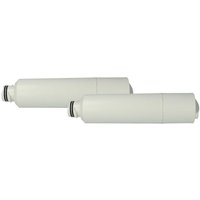 2x Fridge Water Filter compatible with Samsung RS25J500DWW, RS261, RS261MDRS, RS261MDWP, RS263, RS263TDBP Refrigerator - Vhbw