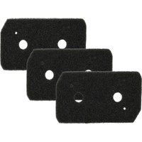 Vhbw - 3x Foam Pad Filter compatible with Bosch SelfCleaning Condenser WTW87570CH/04, WTW875E27/04 Tumble Dryer Replacement Filter-Set