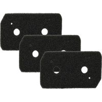 Vhbw - 3x Foam Pad Filter compatible with Siemens WT45H2EP/04, WT45H2K7DN/01, WT45H2K7DN/03, WT45H2K7DN/04 Tumble Dryer Replacement Filter-Set