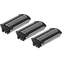 3x Replacement Shaver Heads compatible with Philips Click & Style S500/700 BG2028, BG2028/32, BG2029, BG2030 Electric Shaver - Vhbw