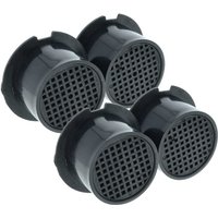 4x Air Filter Replacement for Liebherr 7433243, 7440999, 744099900, 9192811 for Fridge - Activated Carbon - Vhbw