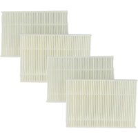Vhbw - 4x pollen filter compatible with Bosch Maxx Exclusiv WTL151 WTL151FF/05, WTL151 WTL151FF/01, WTL151 WTL151/07 Tumble Dryer
