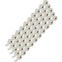 vhbw 50x Label Roll 51mm x 26mm (1552 Label) compatible with Brother TD-2130, TD-4100, TD-4000, TD-2130N Label Maker White
