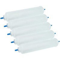 5x Fridge Water Filter compatible with lg Electronics GR-P197QVQA, GRP2065TLQA, GRP2066TLQA, GR-P206FBQA Refrigerator - Vhbw