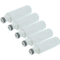 vhbw 5x Fridge Water Filter compatible with LG GM-X277WQAM.AMCCCLM, GM-X277WSAD.ASTBTST, GM-X277WSAD.ASTCENM Refrigerator